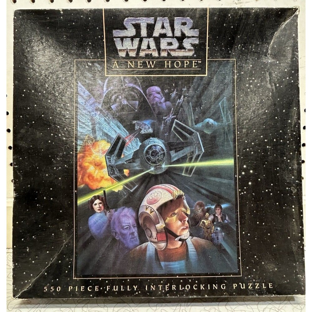 Milton Bradley Star Wars A New Hope 550 Piece Vintage Puzzle 1995 Sealed